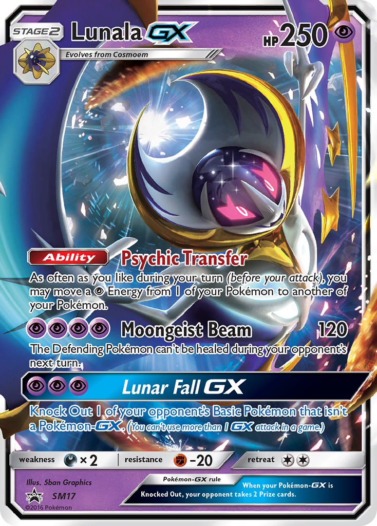 Lunala GX (SM17) [Sun & Moon: Black Star Promos] | Gam3 Escape