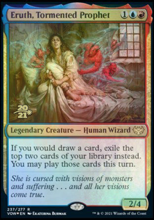 Eruth, Tormented Prophet [Innistrad: Crimson Vow Prerelease Promos] | Gam3 Escape