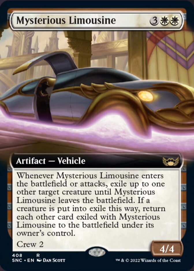 Mysterious Limousine (Extended Art) [Streets of New Capenna] | Gam3 Escape