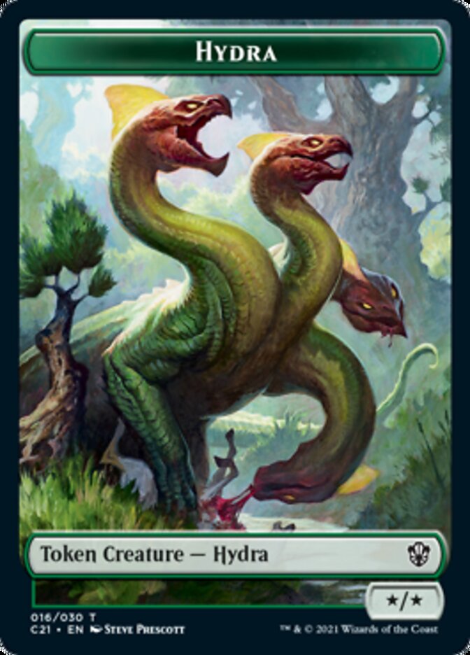 Hydra // Boar Token [Commander 2021 Tokens] | Gam3 Escape