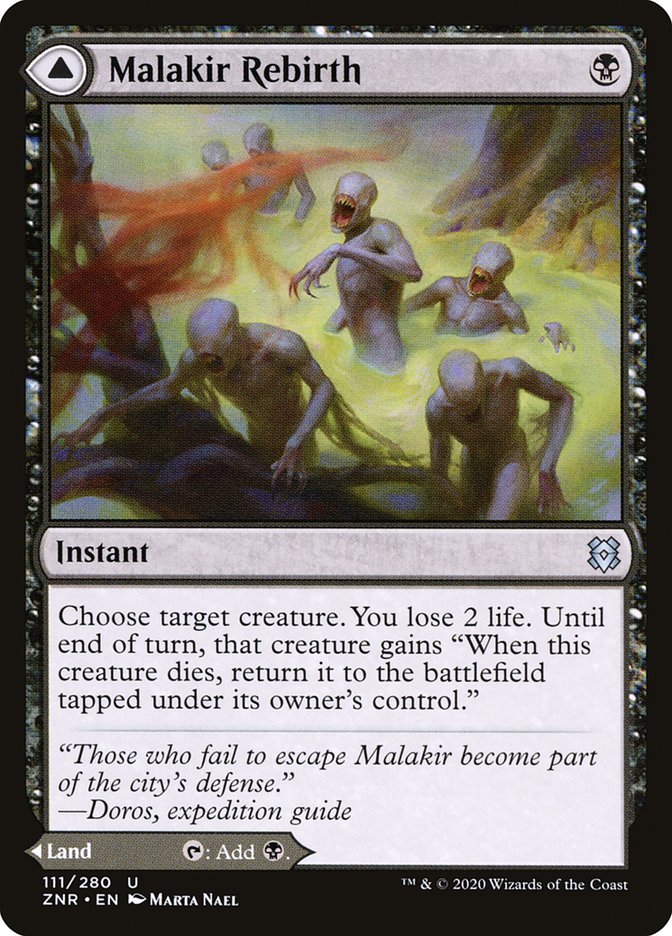 Malakir Rebirth // Malakir Mire [Zendikar Rising] | Gam3 Escape