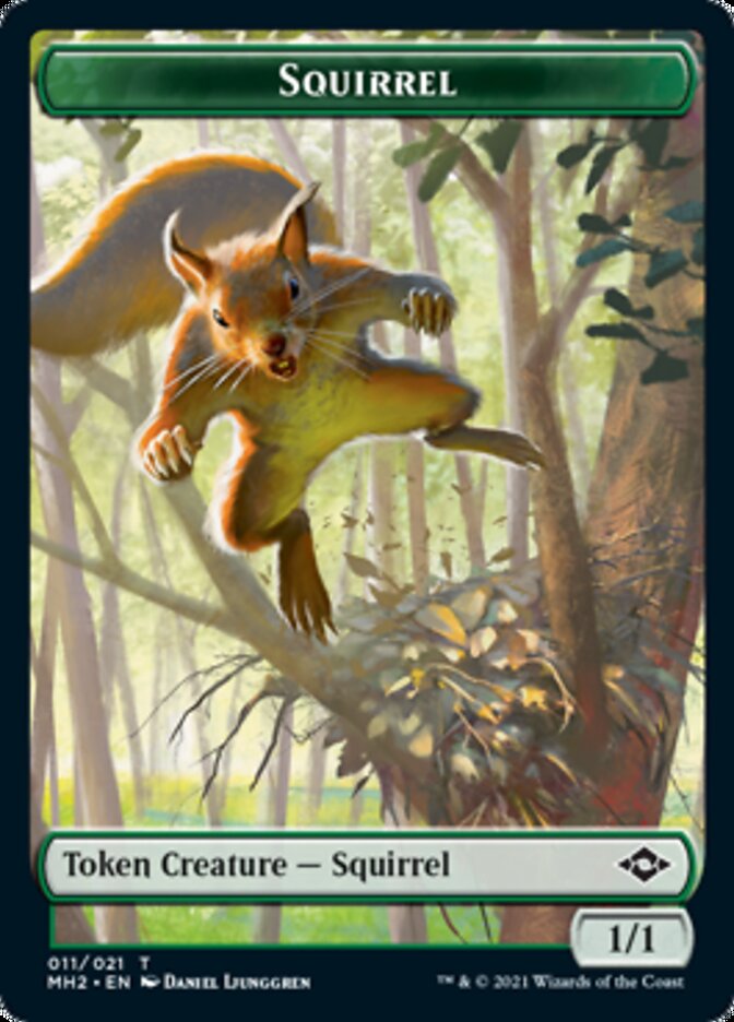 Squirrel Token [Modern Horizons 2 Tokens] | Gam3 Escape