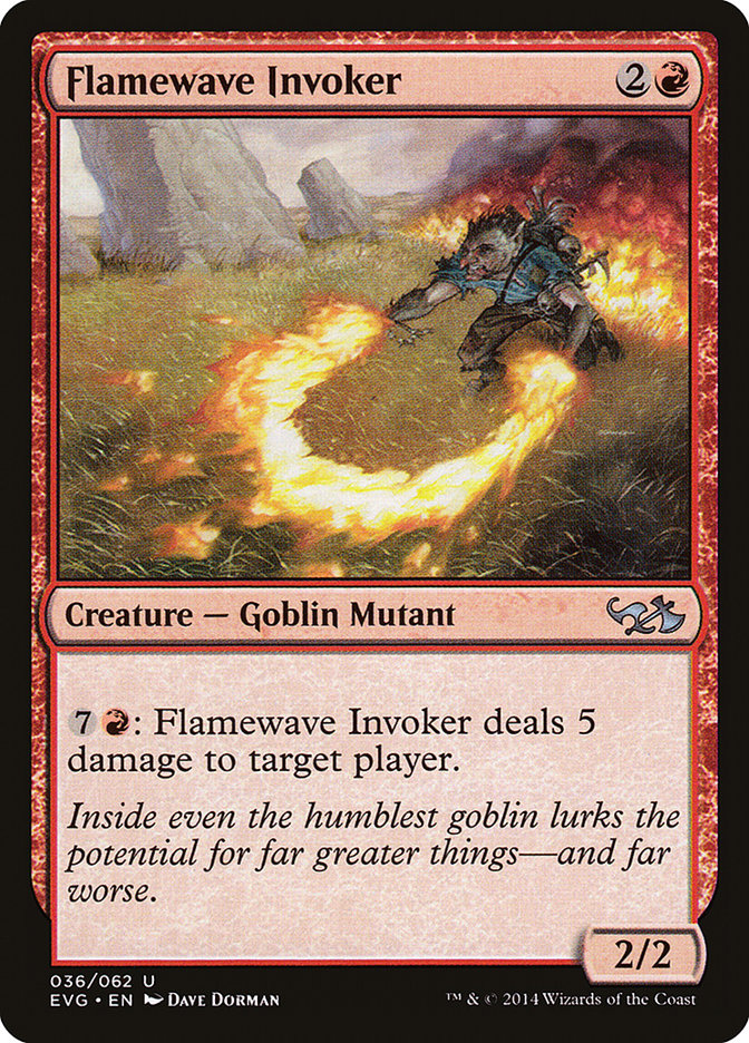 Flamewave Invoker (Elves vs. Goblins) [Duel Decks Anthology] | Gam3 Escape