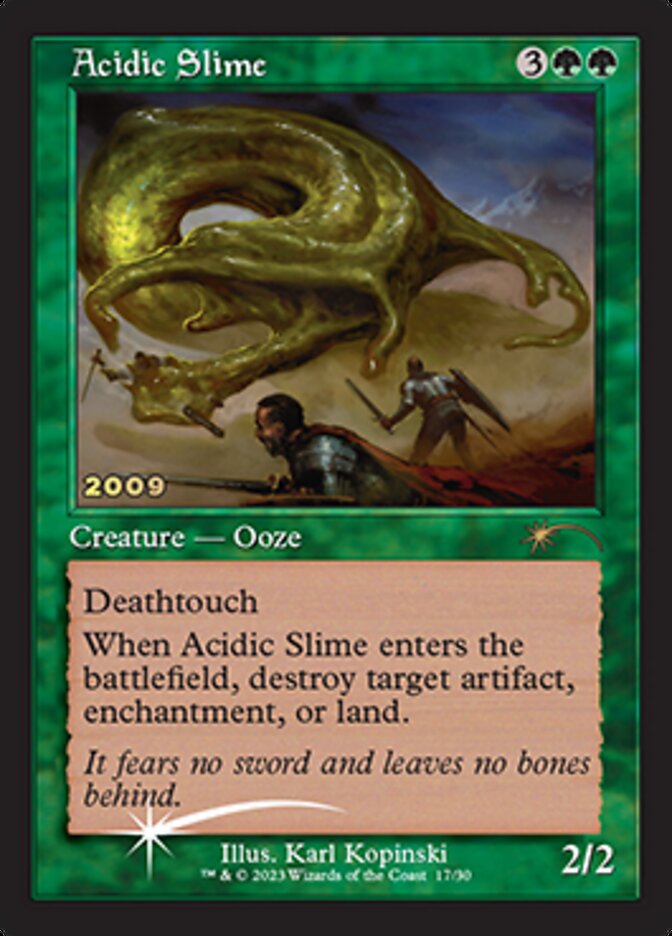 Acidic Slime [30th Anniversary Promos] | Gam3 Escape