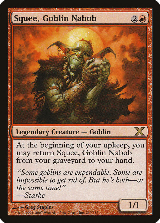 Squee, Goblin Nabob [Tenth Edition] | Gam3 Escape