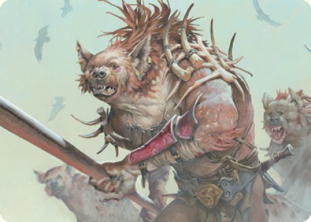 Gnoll Art Card [Dungeons & Dragons: Adventures in the Forgotten Realms Art Series] | Gam3 Escape