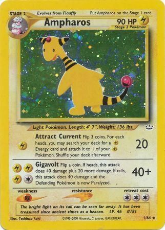 Ampharos (1/64) [Neo Revelation Unlimited] | Gam3 Escape