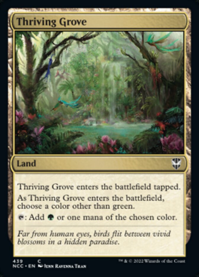 Thriving Grove [Streets of New Capenna Commander] | Gam3 Escape