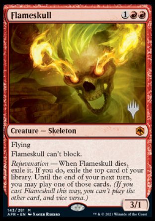 Flameskull (Promo Pack) [Dungeons & Dragons: Adventures in the Forgotten Realms Promos] | Gam3 Escape