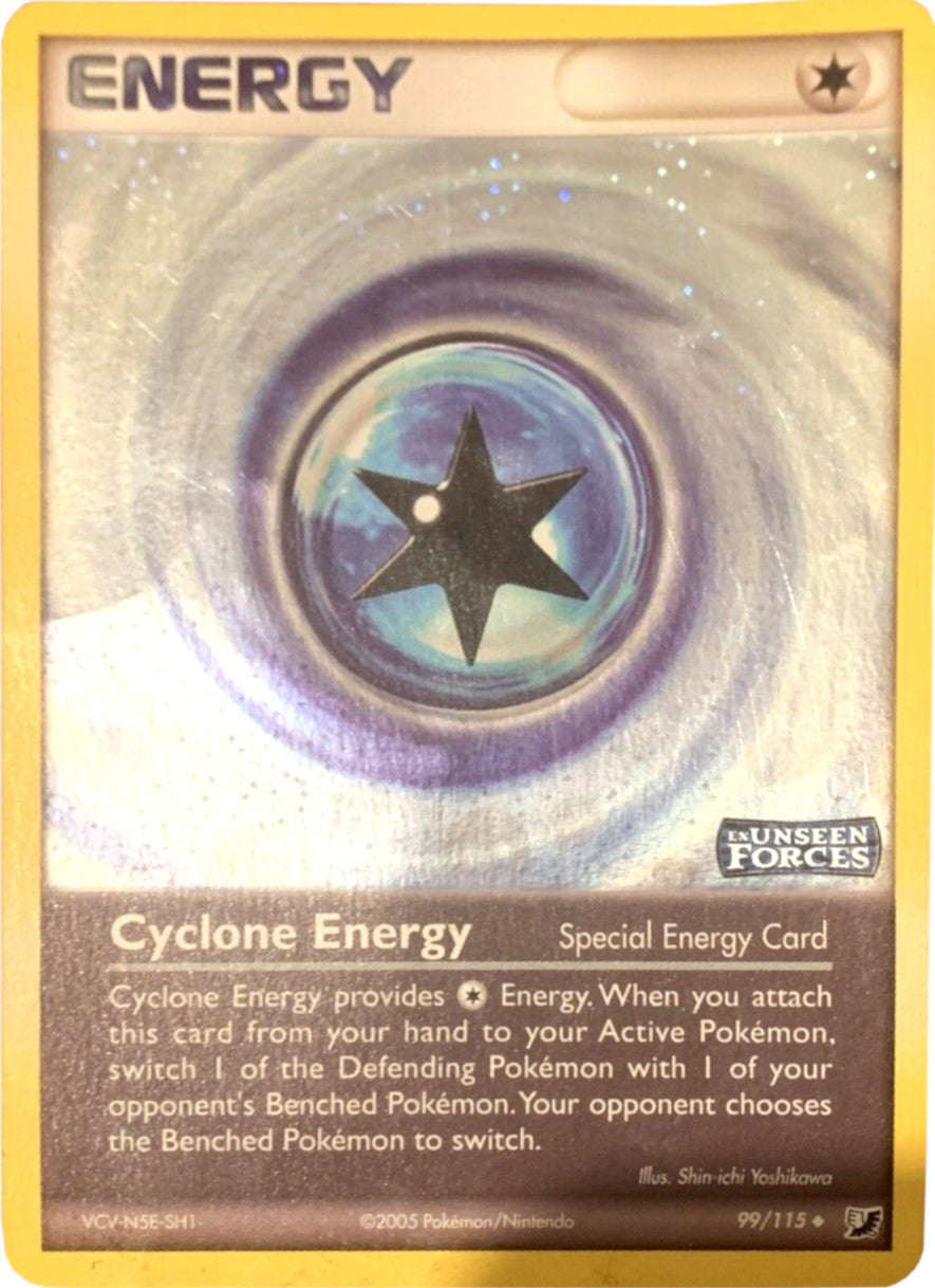 Cyclone Energy (99/115) (Stamped) [EX: Unseen Forces] | Gam3 Escape