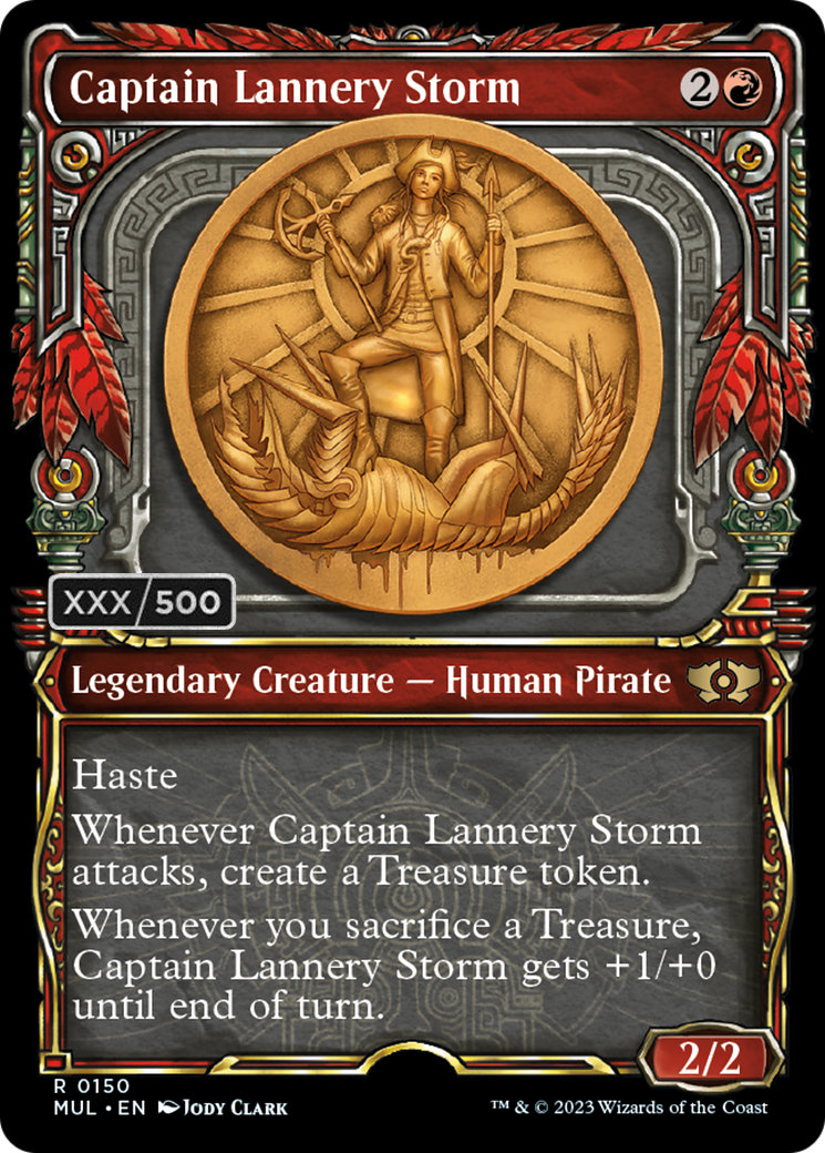 Captain Lannery Storm (Serialized) [Multiverse Legends] | Gam3 Escape