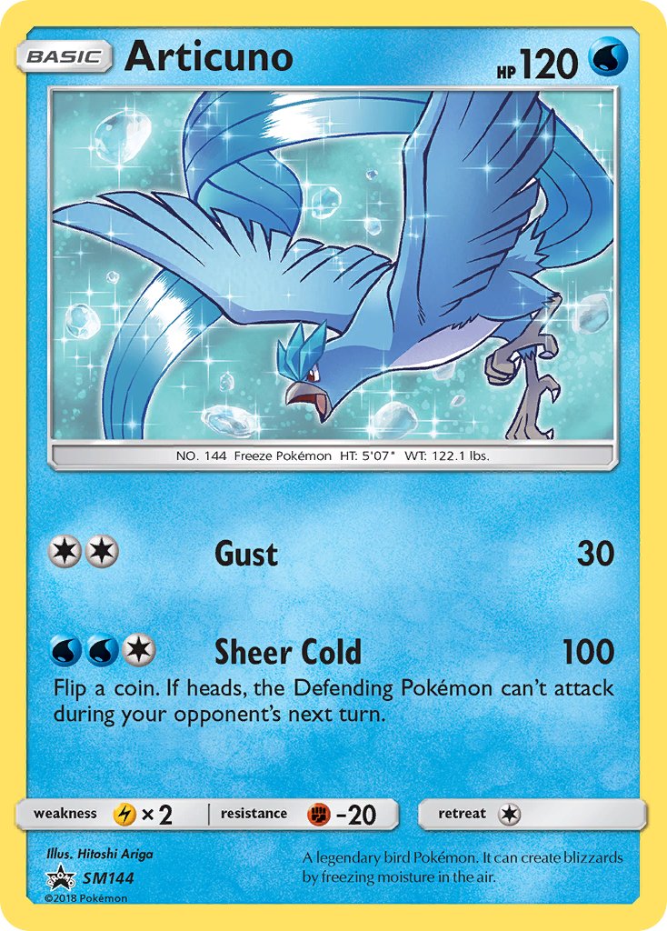 Articuno (SM144) [Sun & Moon: Black Star Promos] | Gam3 Escape