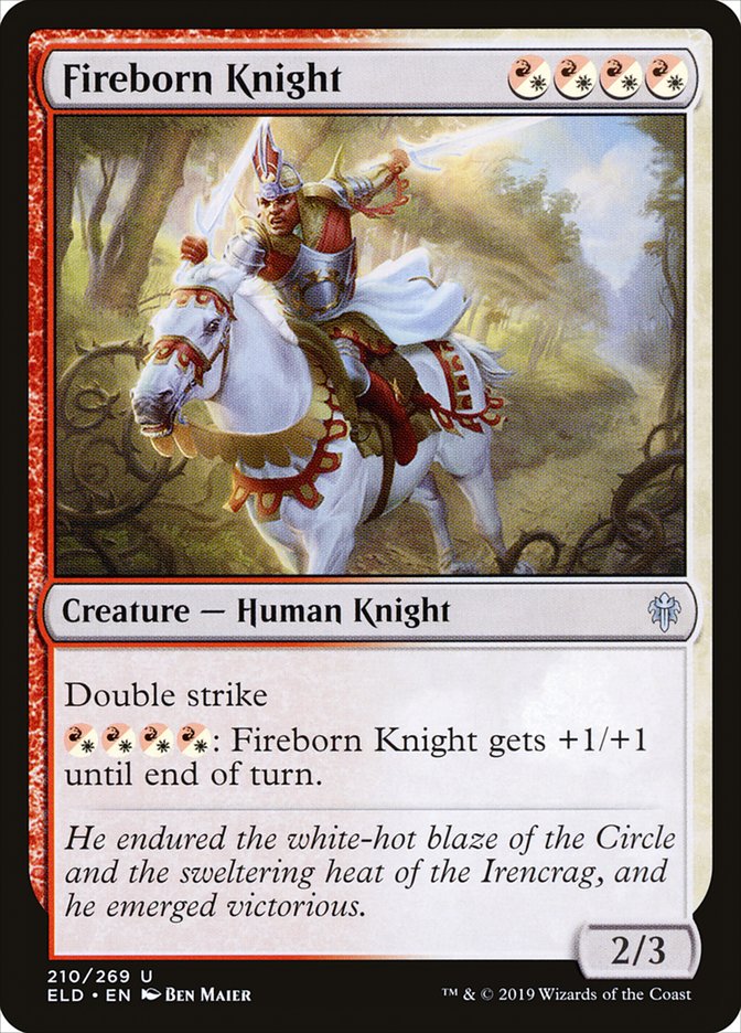 Fireborn Knight [Throne of Eldraine] | Gam3 Escape