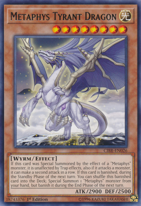 Metaphys Tyrant Dragon [CIBR-EN026] Rare | Gam3 Escape