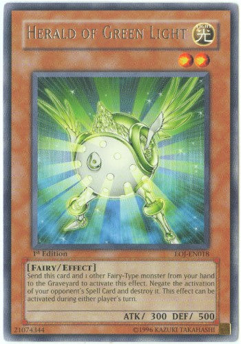 Herald of Green Light [EOJ-EN018] Rare | Gam3 Escape
