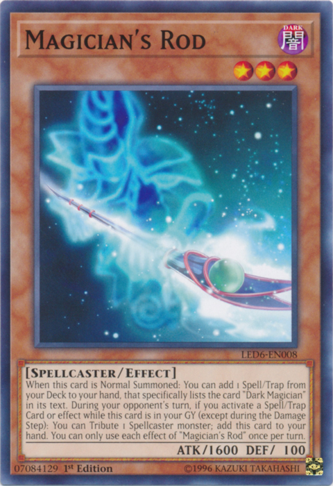 Magician's Rod [LED6-EN008] Common | Gam3 Escape