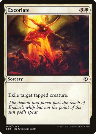 Excoriate [Archenemy: Nicol Bolas] | Gam3 Escape