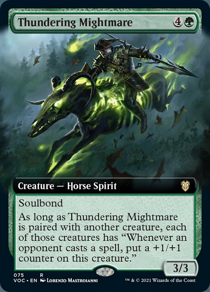Thundering Mightmare (Extended) [Innistrad: Crimson Vow Commander] | Gam3 Escape
