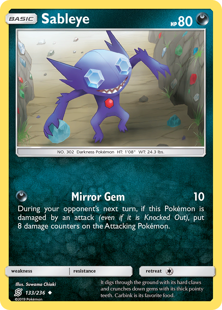 Sableye (133/236) [Sun & Moon: Unified Minds] | Gam3 Escape