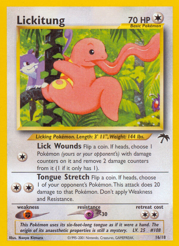 Lickitung (16/18) [Southern Islands] | Gam3 Escape