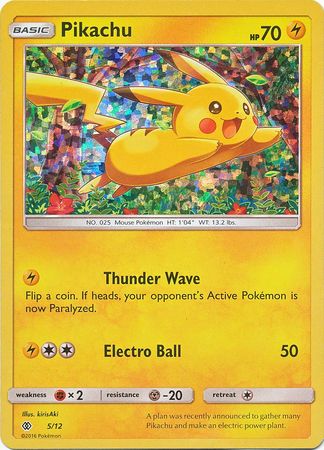 Pikachu (5/12) [McDonald's Promos: 2017 Collection] | Gam3 Escape