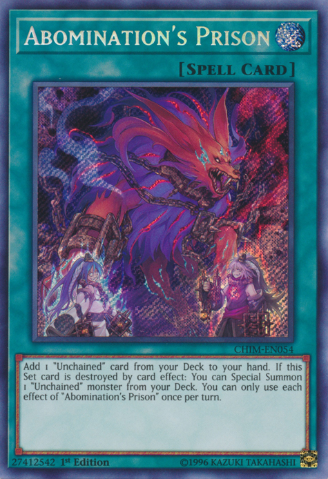 Abomination's Prison [CHIM-EN054] Secret Rare | Gam3 Escape