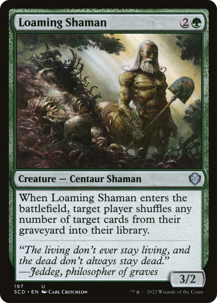 Loaming Shaman [Starter Commander Decks] | Gam3 Escape