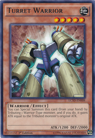 Turret Warrior [LC5D-EN008] Rare | Gam3 Escape