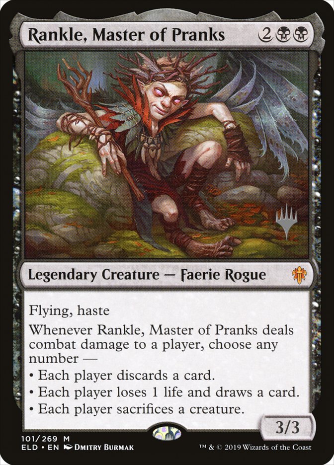 Rankle, Master of Pranks (Promo Pack) [Throne of Eldraine Promos] | Gam3 Escape