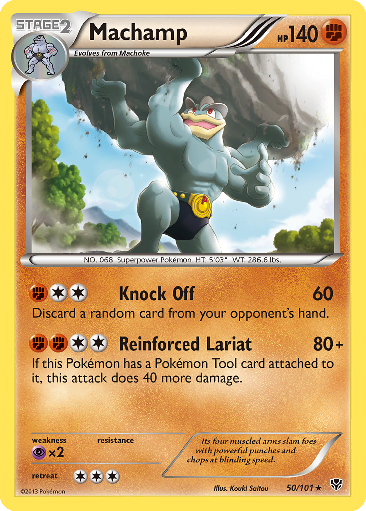 Machamp (50/101) [Black & White: Plasma Blast] | Gam3 Escape