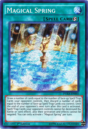 Magical Spring [DUEA-EN065] Secret Rare | Gam3 Escape