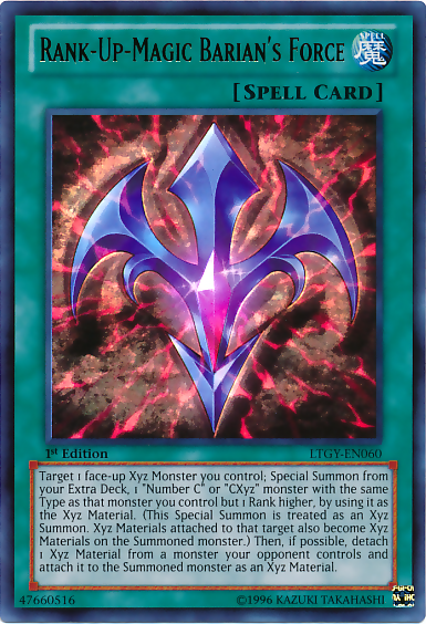 Rank-Up-Magic Barian's Force [LTGY-EN060] Ultra Rare | Gam3 Escape