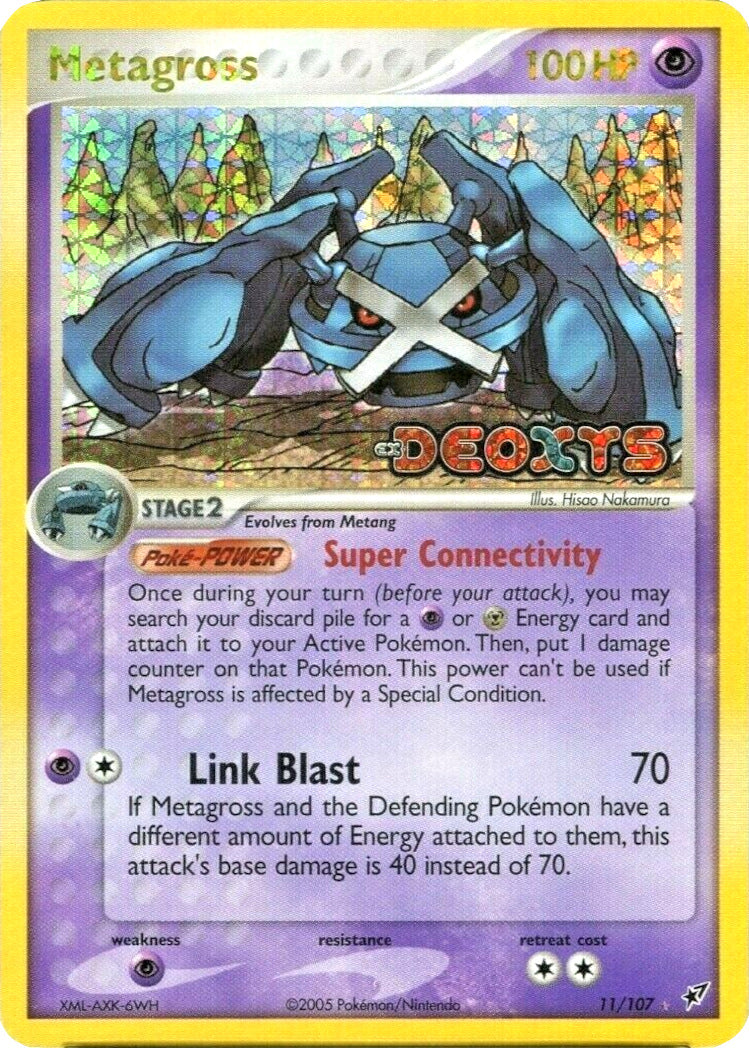 Metagross (11/107) (Stamped) [EX: Deoxys] | Gam3 Escape