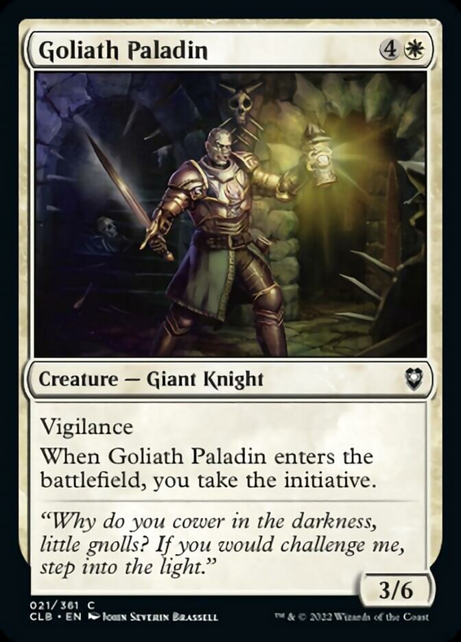 Goliath Paladin [Commander Legends: Battle for Baldur's Gate] | Gam3 Escape