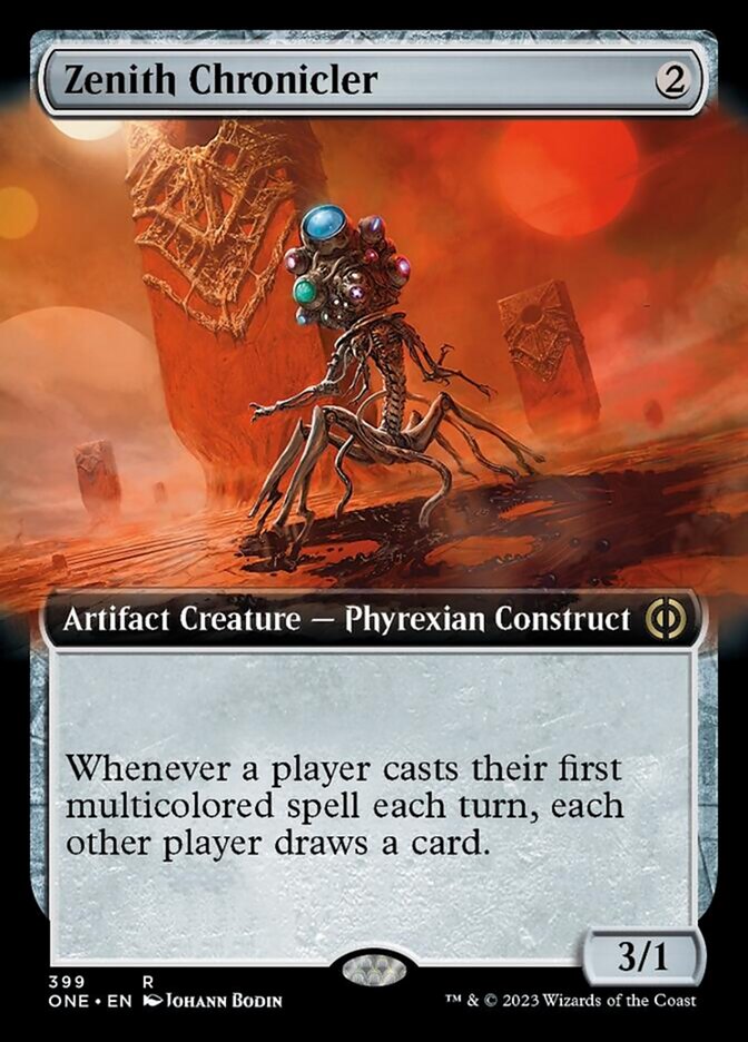 Zenith Chronicler (Extended Art) [Phyrexia: All Will Be One] | Gam3 Escape