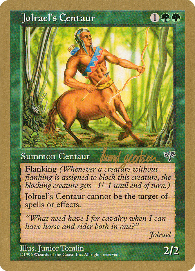 Jolrael's Centaur (Svend Geertsen) [World Championship Decks 1997] | Gam3 Escape