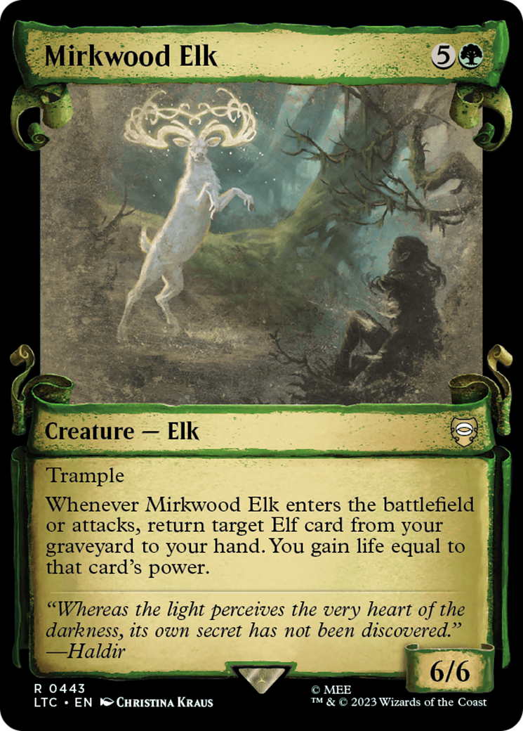 Mirkwood Elk [The Lord of the Rings: Tales of Middle-Earth Commander Showcase Scrolls] | Gam3 Escape