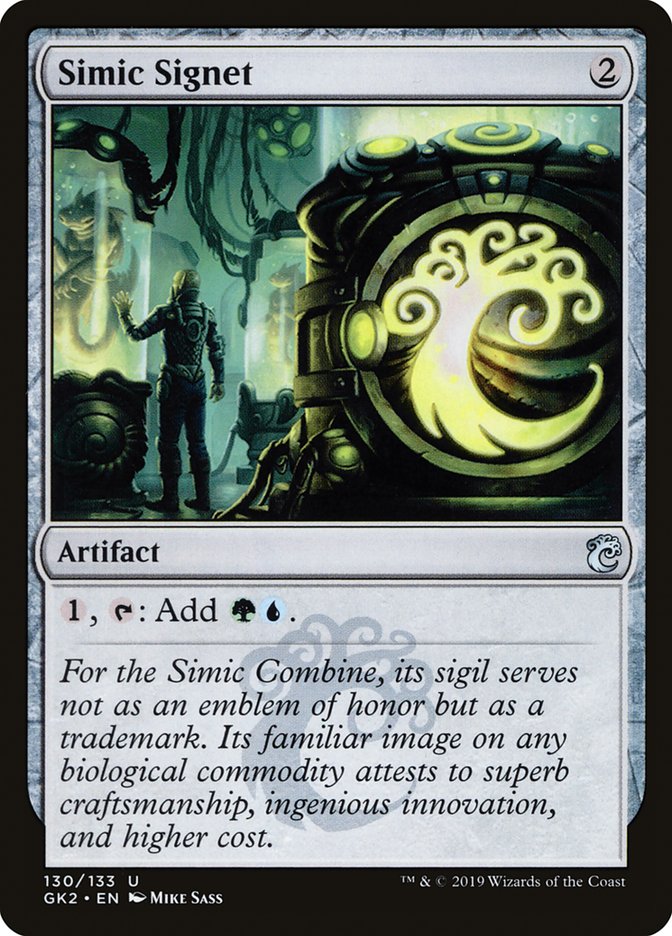 Simic Signet [Ravnica Allegiance Guild Kit] | Gam3 Escape