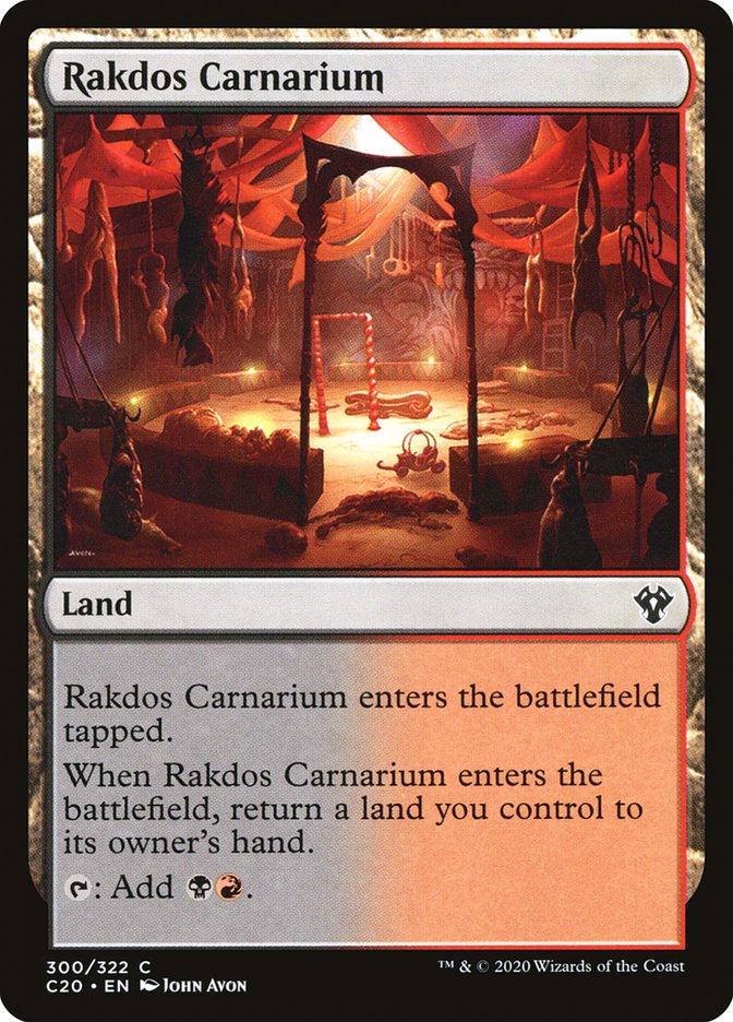 Rakdos Carnarium [Commander 2020] | Gam3 Escape