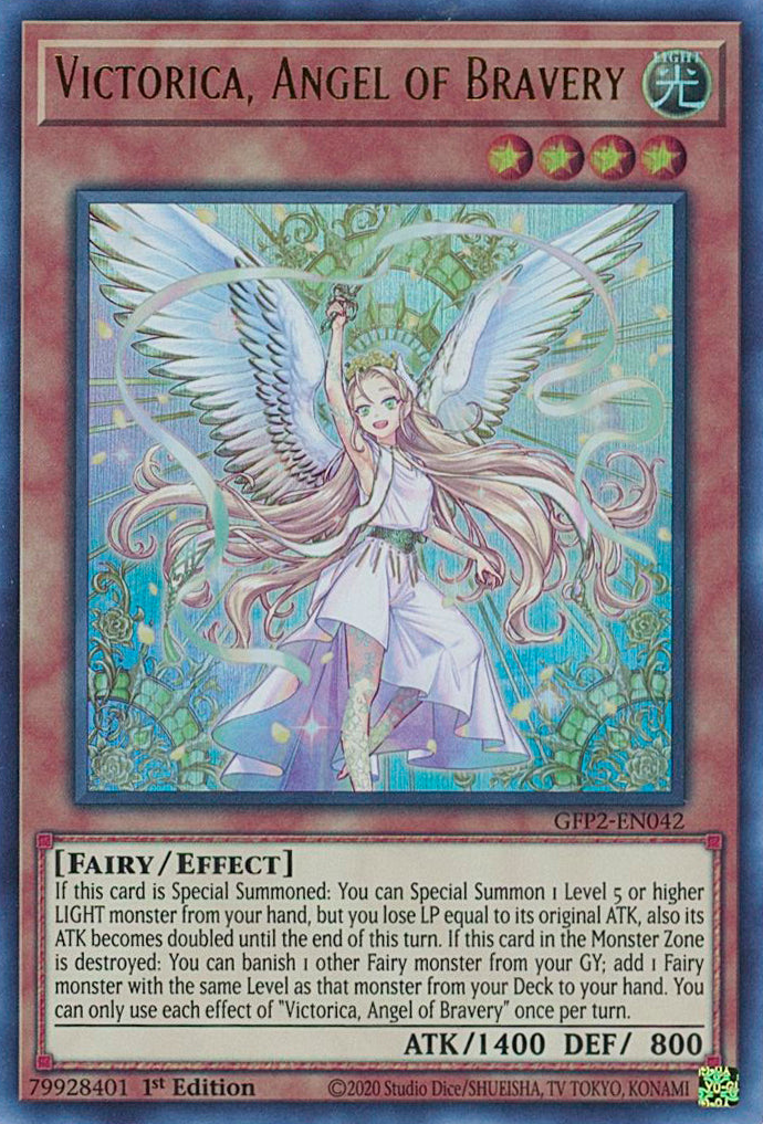 Victorica, Angel of Bravery [GFP2-EN042] Ultra Rare | Gam3 Escape