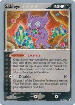 Sableye (10/100) (Intimidation - Tristan Robinson) [World Championships 2008] | Gam3 Escape