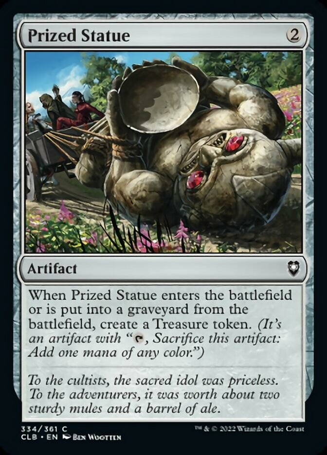 Prized Statue [Commander Legends: Battle for Baldur's Gate] | Gam3 Escape