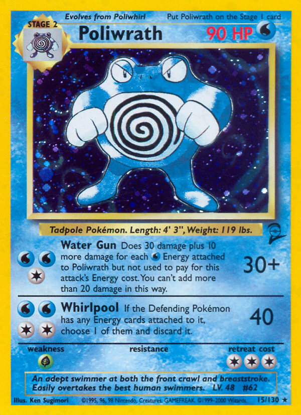 Poliwrath (15/130) [Base Set 2] | Gam3 Escape