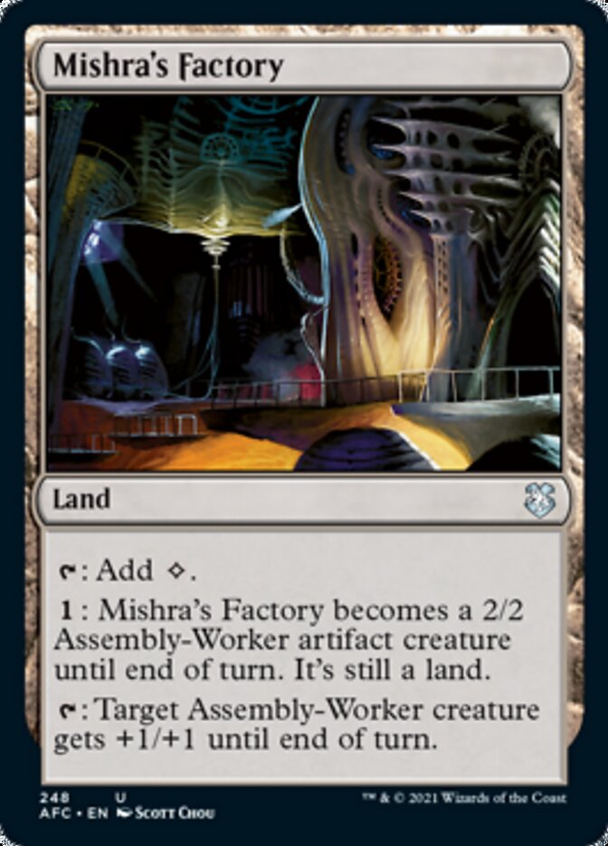 Mishra's Factory [Dungeons & Dragons: Adventures in the Forgotten Realms Commander] | Gam3 Escape