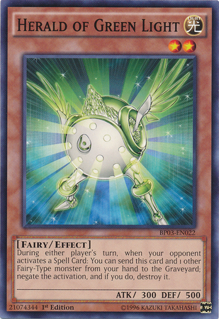 Herald of Green Light [BP03-EN022] Common | Gam3 Escape