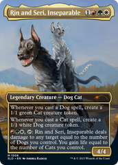 Rin and Seri, Inseparable (1508) // Rin and Seri, Inseparable [Secret Lair Commander Deck: Raining Cats and Dogs] | Gam3 Escape