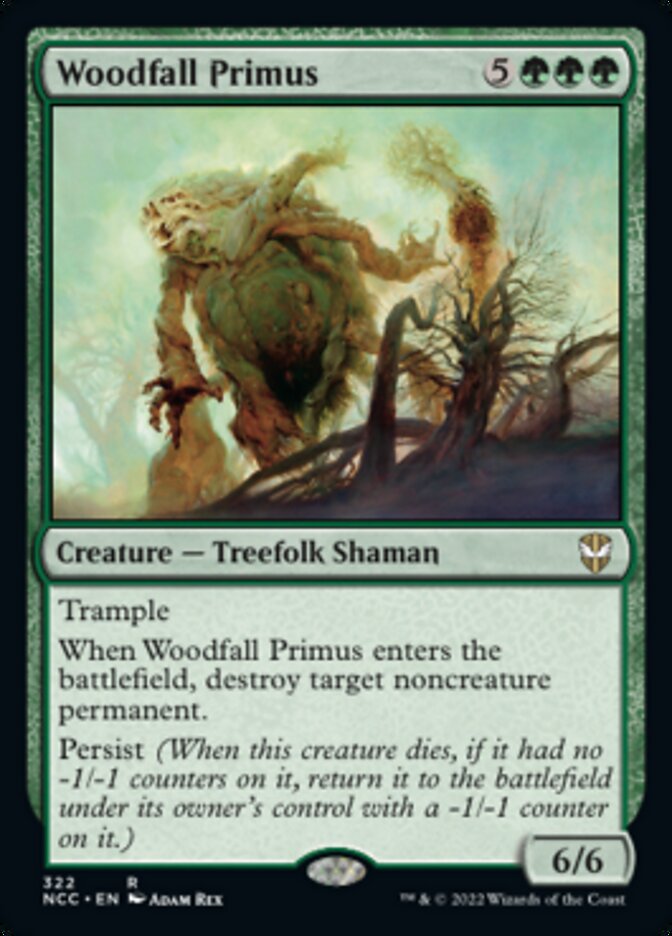 Woodfall Primus [Streets of New Capenna Commander] | Gam3 Escape