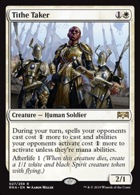 Tithe Taker [Ravnica Allegiance] | Gam3 Escape