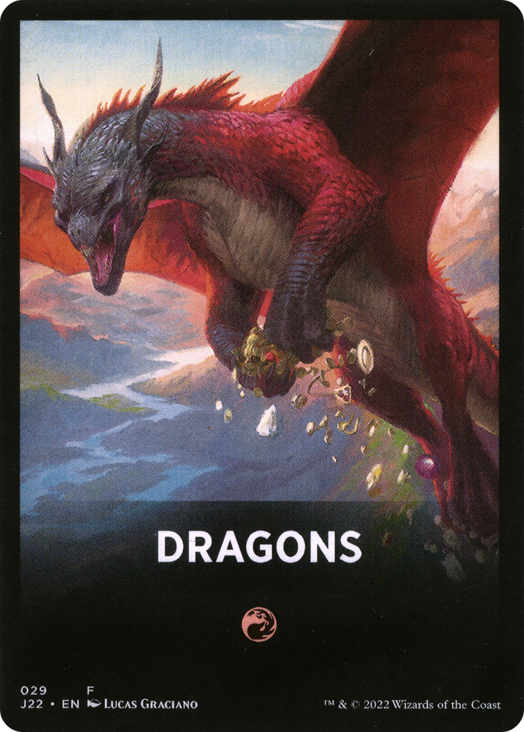 Dragons Theme Card [Jumpstart 2022 Front Cards] | Gam3 Escape