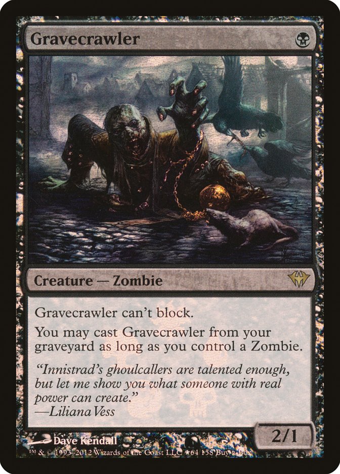 Gravecrawler (Buy-A-Box) [Dark Ascension Promos] | Gam3 Escape